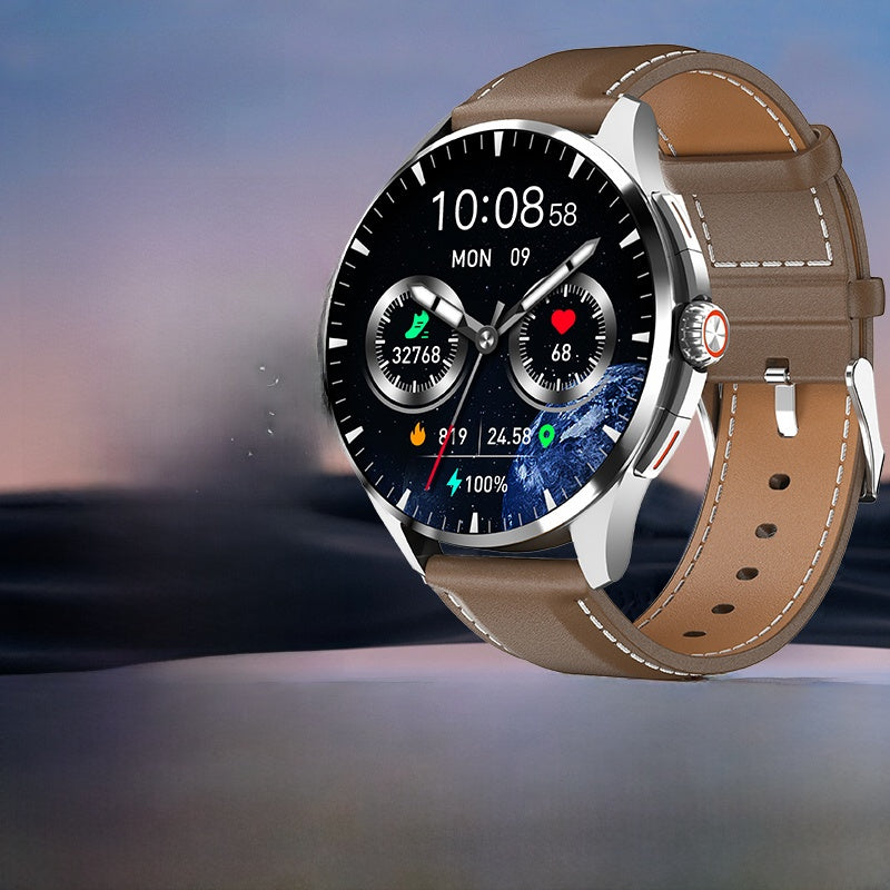 Heart Rate Measurement Blood Pressure Ultra-Thin Large Screen Waterproof Smart Watch