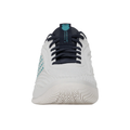 מבט חזיתי של נעלי טניס K-Swiss Hypercourt Express 3 לגברים בצבע לבן