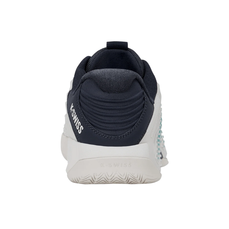 מבט מאחור על העקב של נעלי טניס K-Swiss Hypercourt Express 3 לגברים