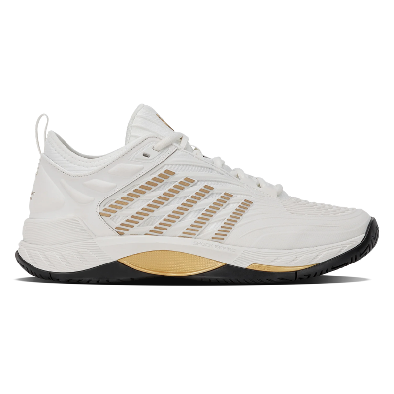 נעלי טניס K-Swiss Hypercourt Supreme 2 לגברים עם עיטורי זהב - מבט מהצד הפנימי