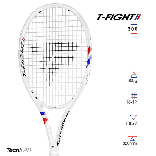 מחבט טניס Tecnifibre TFIGHT 300 | טכניפייבר עם תכונות ביצוע מתקדמות ועיצוב חדשני