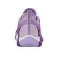 מבט מאחור על העקב של נעלי פאדל K-Swiss K-Frame Padel לנשים בצבע סגול
