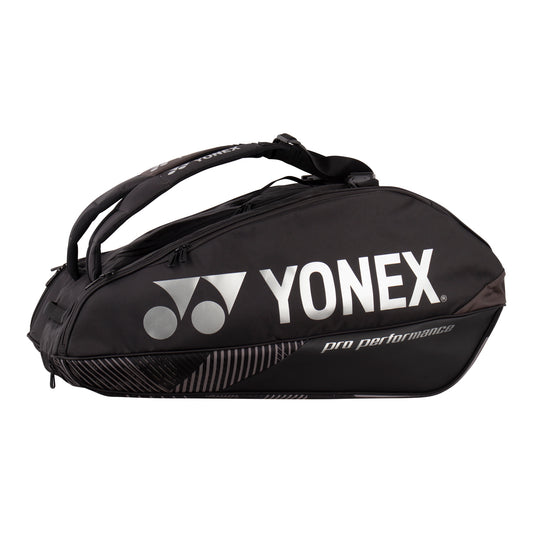 תיק טניס Yonex Pro Racquet Bag (9pcs) Black | יונקס - תיק מחבטים שחור מודרני וסטיילי.