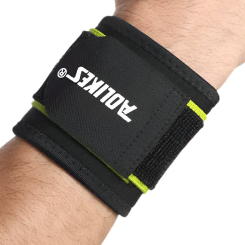 תמיכת רצועת יד לתחבושת יד מתכווננת - רצועת יד של AOLIKES לנוחות ויציבות משופרת.