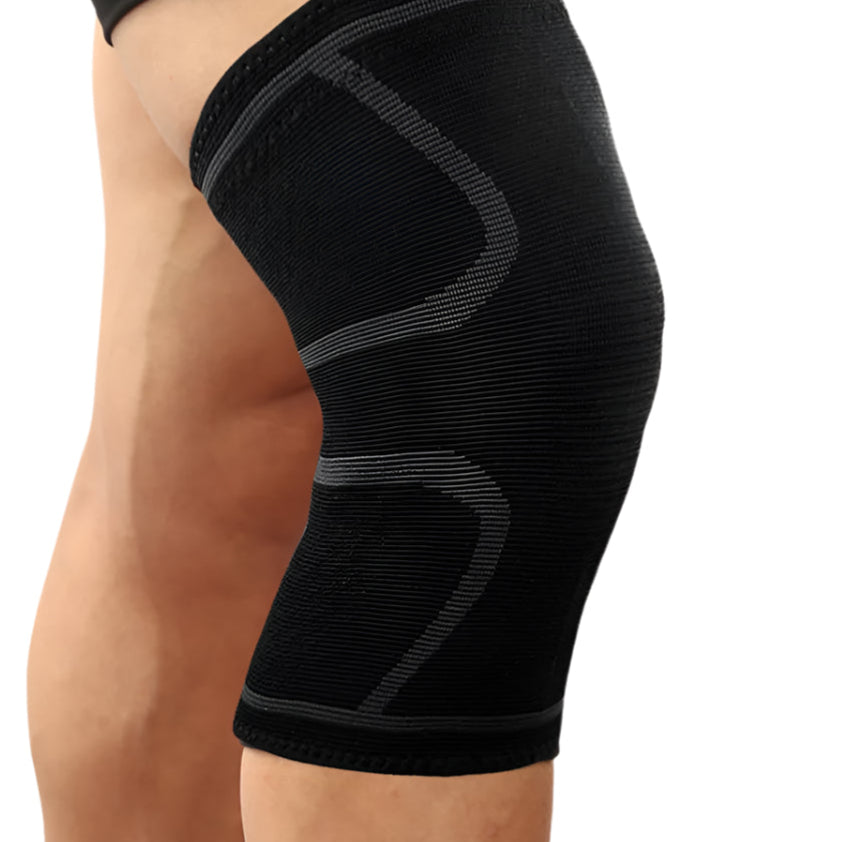 יחידות סד ברך דחיסה לנשים - מגן ברך מתכוונן לעזרה ותמיכה.