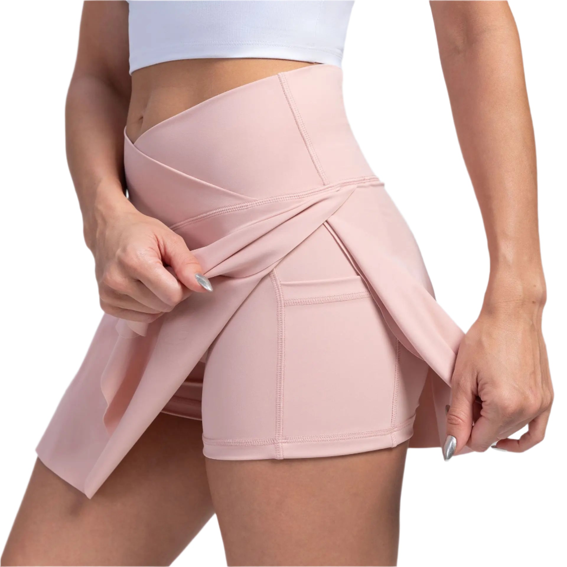 חצאית טניס פליז עם_2