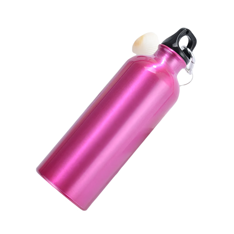 בקבוק מים 500 מ"ל בצבע ורוד, קל ומשתלם לשימוש יומיומי. מושלם לנשיאה בתיק.