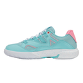 נעלי פאדל K-Swiss Tura Team Padel לנשים בצבע טורקיז - מבט מהצד החיצוני