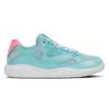 נעלי פאדל K-Swiss Tura Team Padel לנשים - מבט מהצד הפנימי עם עיטורים בוורוד
