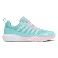 נעלי פאדל K-Swiss Ultra Court Padel לנשים בצבע תורכיז - מבט מהצד החיצוני