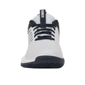 מבט חזיתי של נעלי פאדל K-Swiss Ultrashot Light Padel לגברים בצבע לבן ושחור