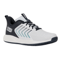 נעלי פאדל K-Swiss Ultrashot Light Padel לגברים - מבט מהצד החיצוני עם פסים בתורכיז