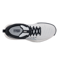 מבט מלמעלה על נעלי פאדל K-Swiss Ultrashot Light Padel לגברים בצבע לבן وشרוכים שחורים