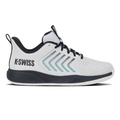 נעלי טניס K-Swiss Ultrashot Light לגברים עם אלמנטים בתכלת - מבט מהצד