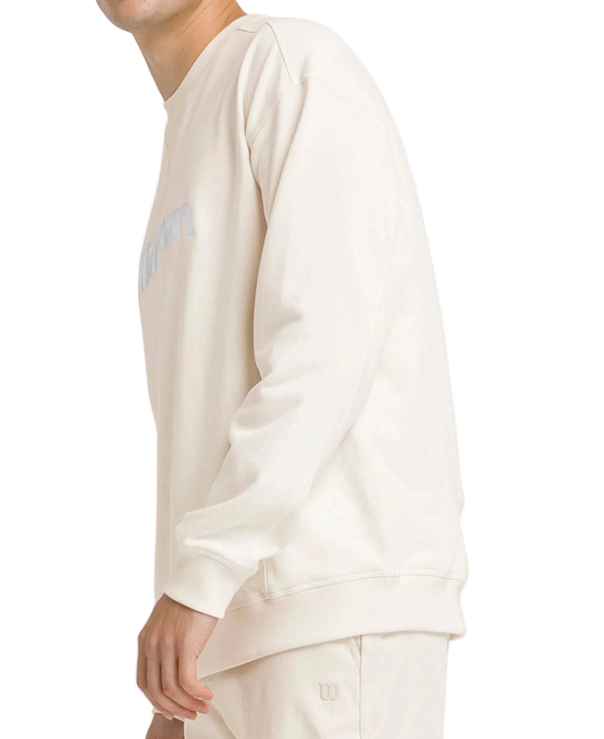 סווטשירט לבן וילסון לגברים | Parkside Crew Wilson