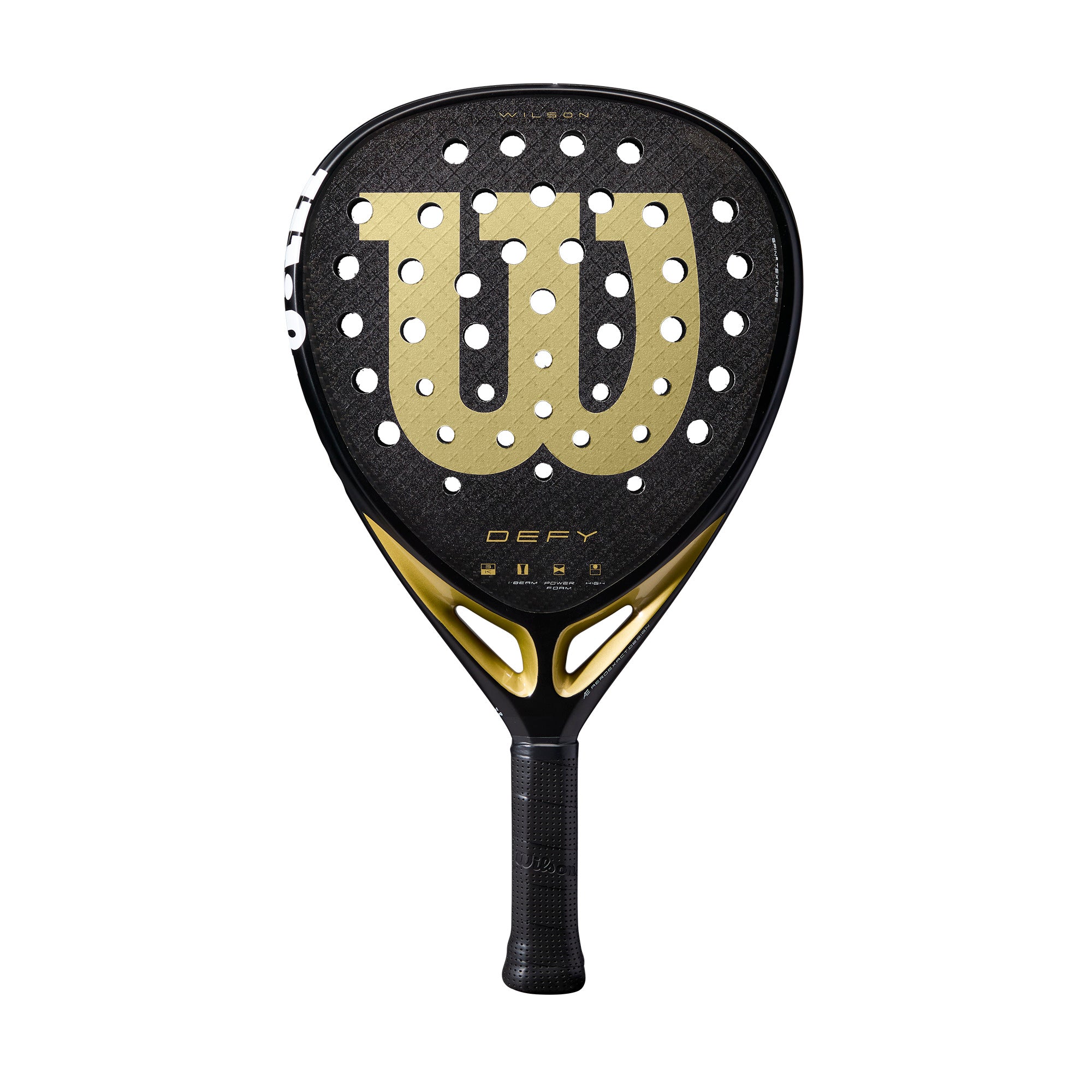 מחבט פאדל Wilson Defy V1 Padel Racket | וילסון - דגם עוצמתי עם עיצוב יהלום.