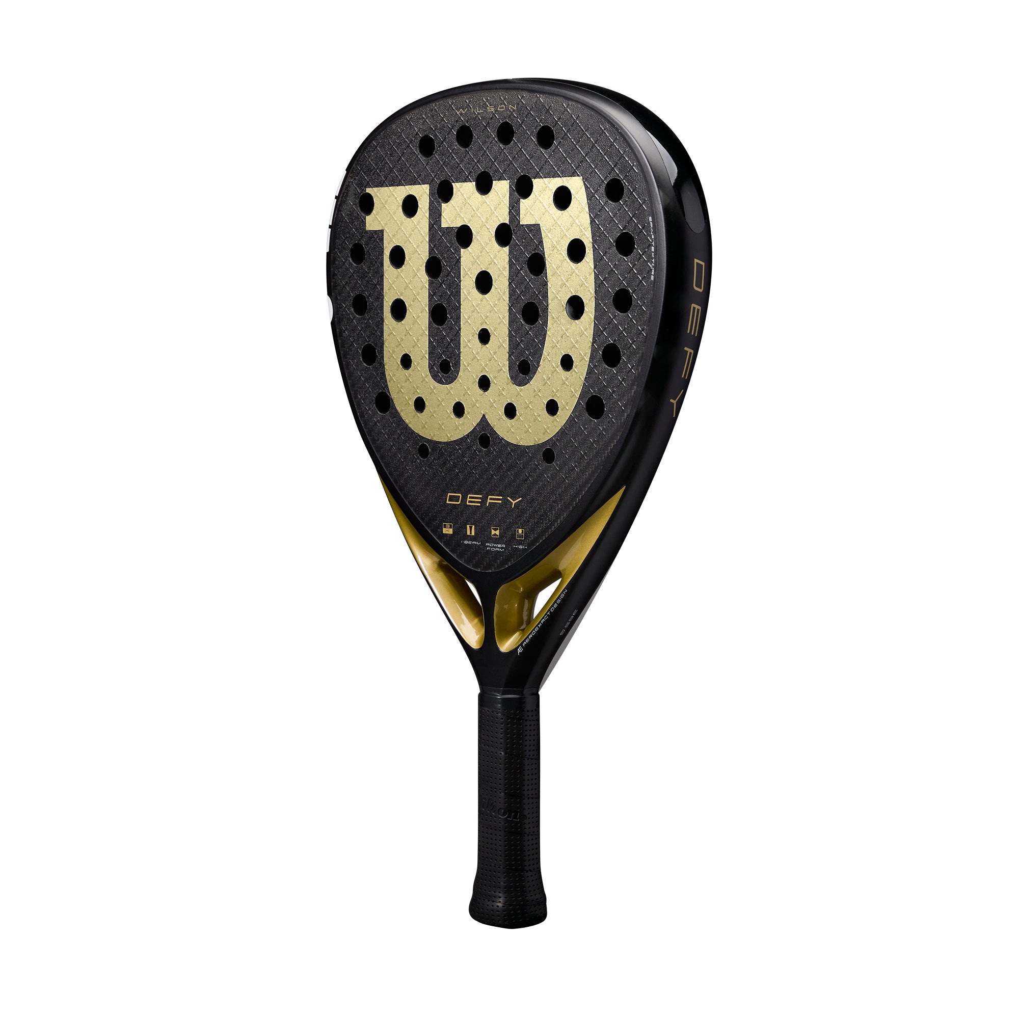 מחבט פאדל Wilson Defy V1 Padel Racket | וילסון - מחבט מקצועי עם עיצוב יהלום לשחקני פאדל מתקדמים.
