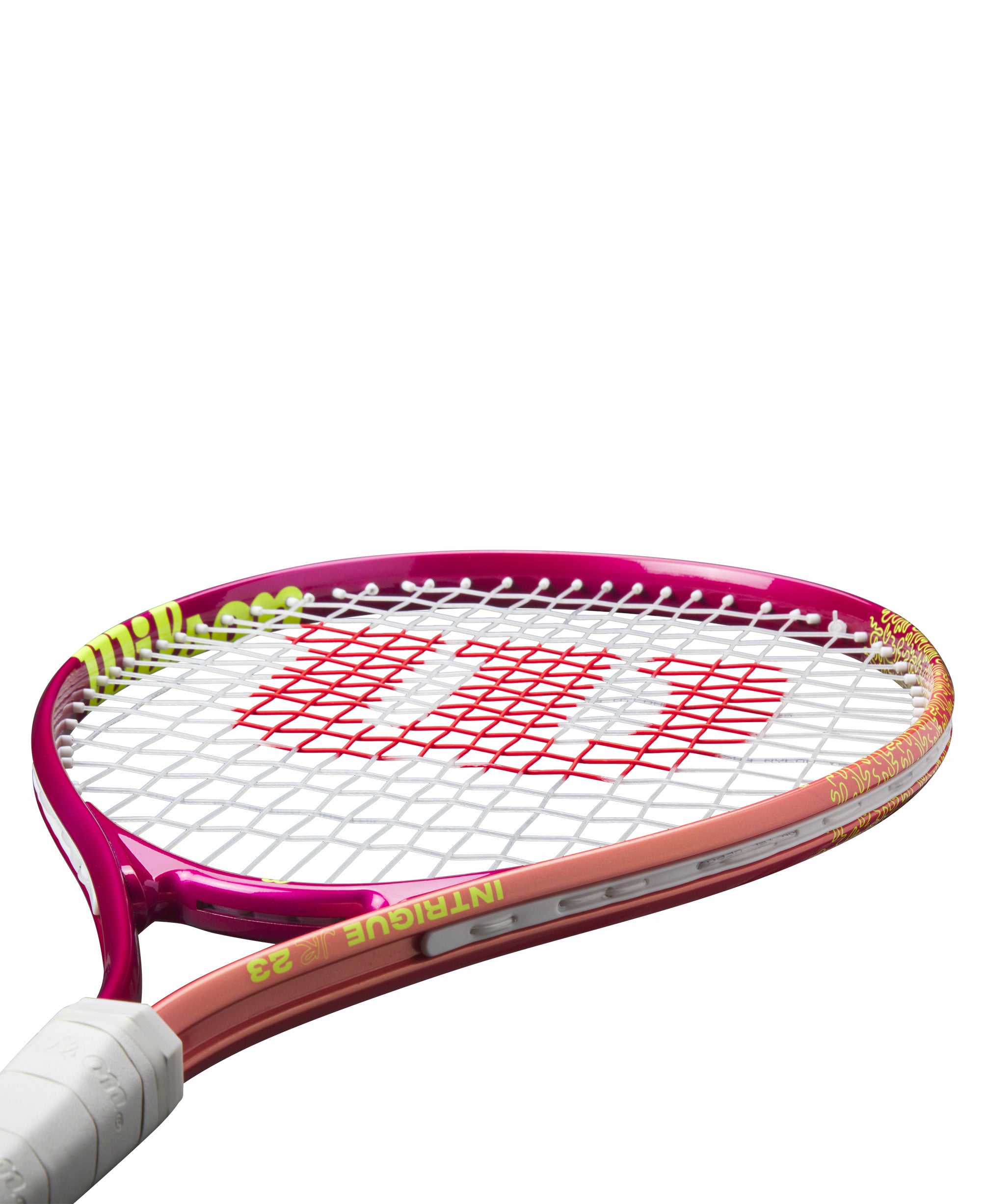מחבט טניס לילדות Wilson Intrigue Jr 23 Tennis Racket | וילסון - מחבט קליל בעיצוב צבעוני שפותח עבור ילדות בגיל 7-8.