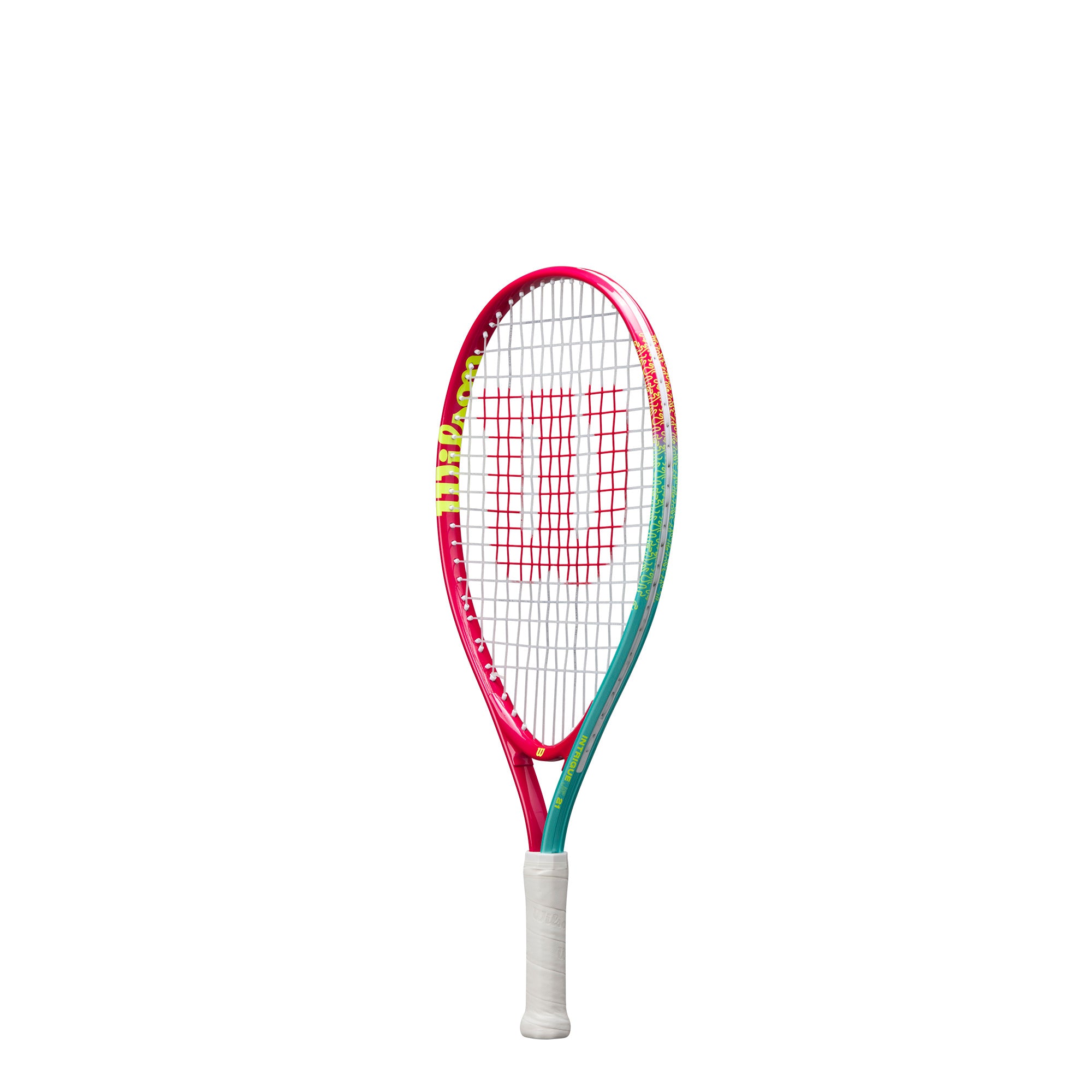 מחבט טניס לילדות Wilson Intrigue Jr 21 Girls Tennis Racket | וילסון בעיצוב צבעוני לילדות בגילאי 5-6.