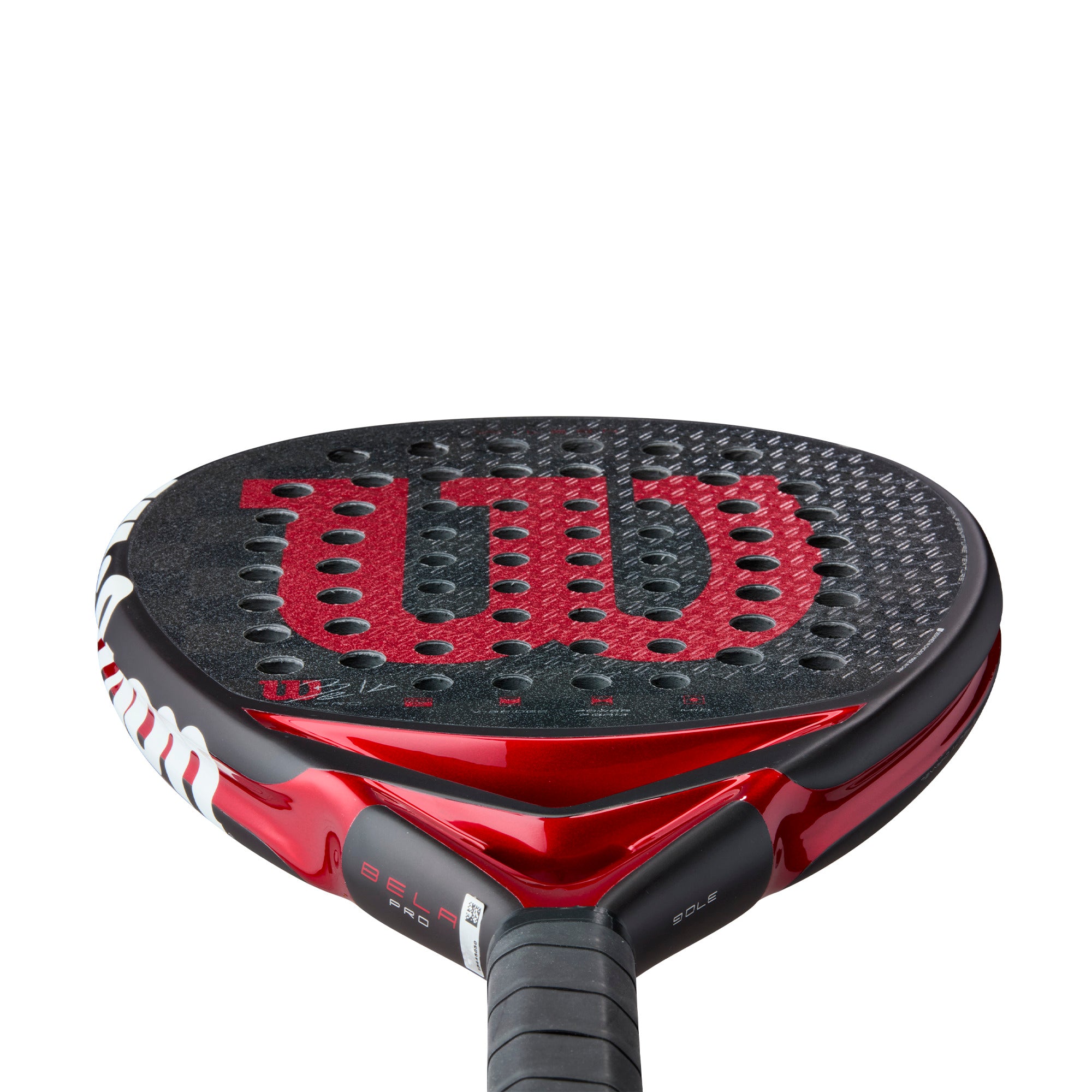מחבט פאדל Wilson Bela Pro V3 Padel Racket | וילסון עם לוגו ווילסון בולט וצורה ייחודית.
