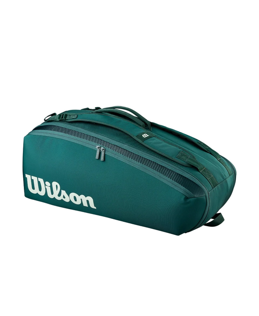 תיק טניס וילסון BLADE V10 9PK RACKET BAG Green Wilson