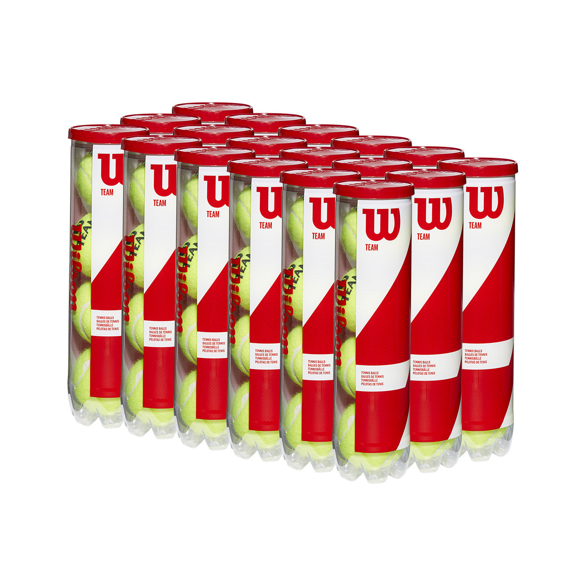 כדורי טניס Wilson Team 4 Tennis 72 Balls | וילסון