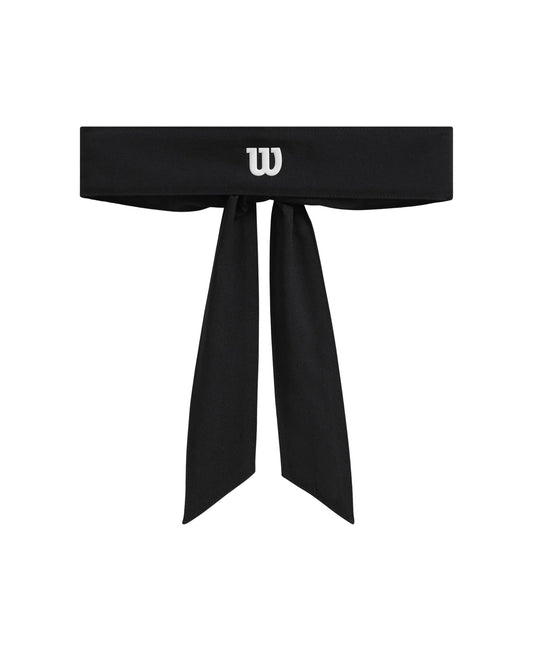 סרט קשירה שחור וילסון לראש | Tie Headband Wilson