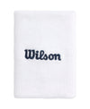 מגן זיעה וילסון בצבע לבן | Wide Terry Wristbands Wilson