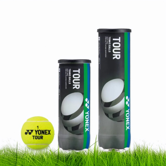 כדורי טניס Yonex Championship (3 כדורים בקופסה) | יונקס - כדורים עם עמידות גבוהה על ח草 טניס.