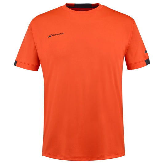 חולצת טניס בבולט Play Crew Neck Tee Men Babolat כתום - חולצת טניס לגברים בצבע כתום מבית Babolat