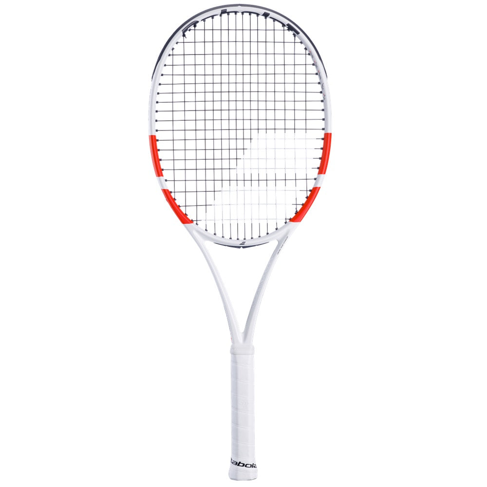 מחבט טניס Babolat Pure Strike 100 Gen4 2024 משקל 300 גרם | בבולט - דגם חדש ואיכותי בגוון לבן ואדום.