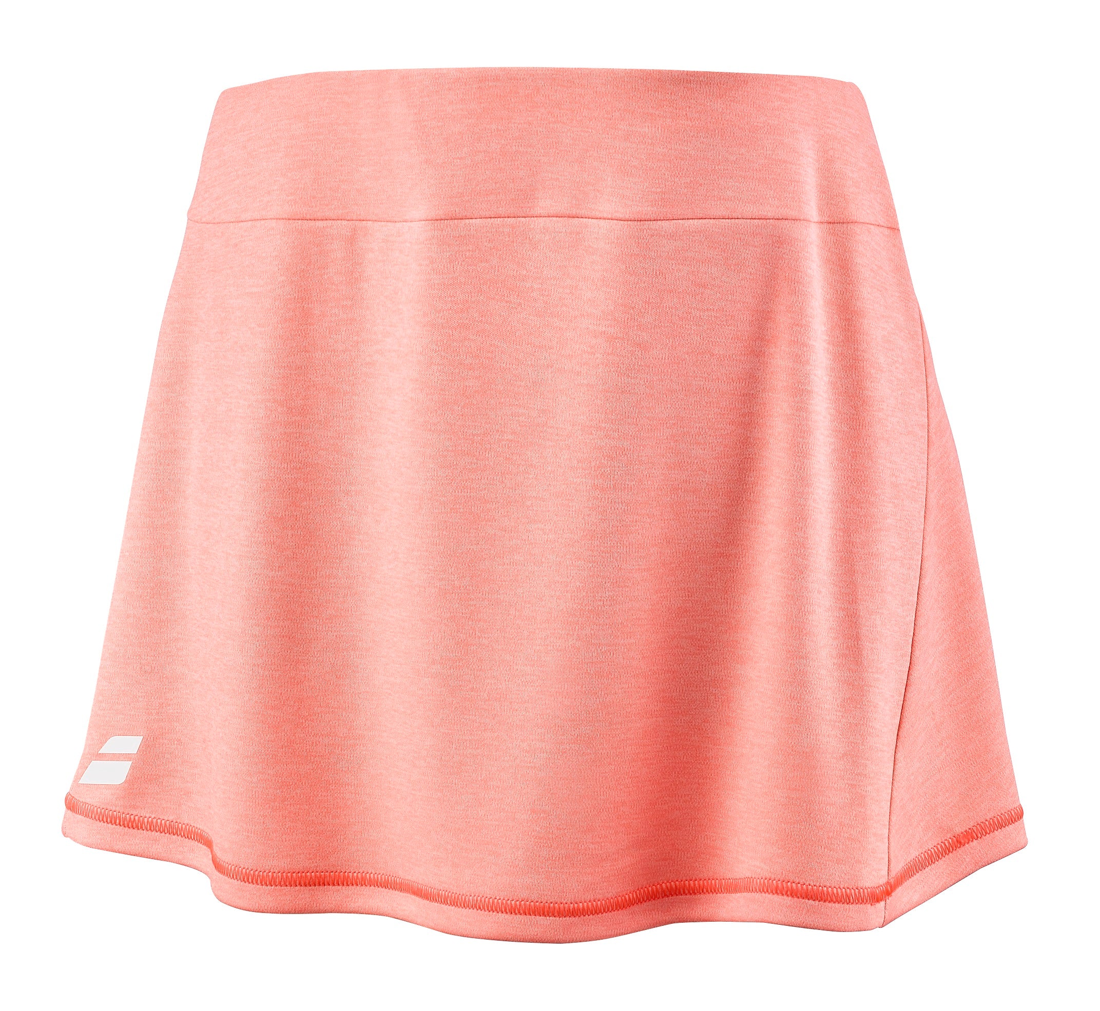 חצאית טניס נשים בבולט Play Skirt Women Babolat כתום - חצאית קלה לנשים עם גמישות ונוחות לאימון.