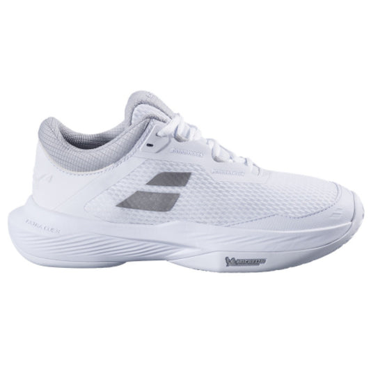 נעלי טניס נשים Babolat SFX4 AC Women Silver | בבולט - נעליים לבנות קלות שמתאימות לכל תנועה.