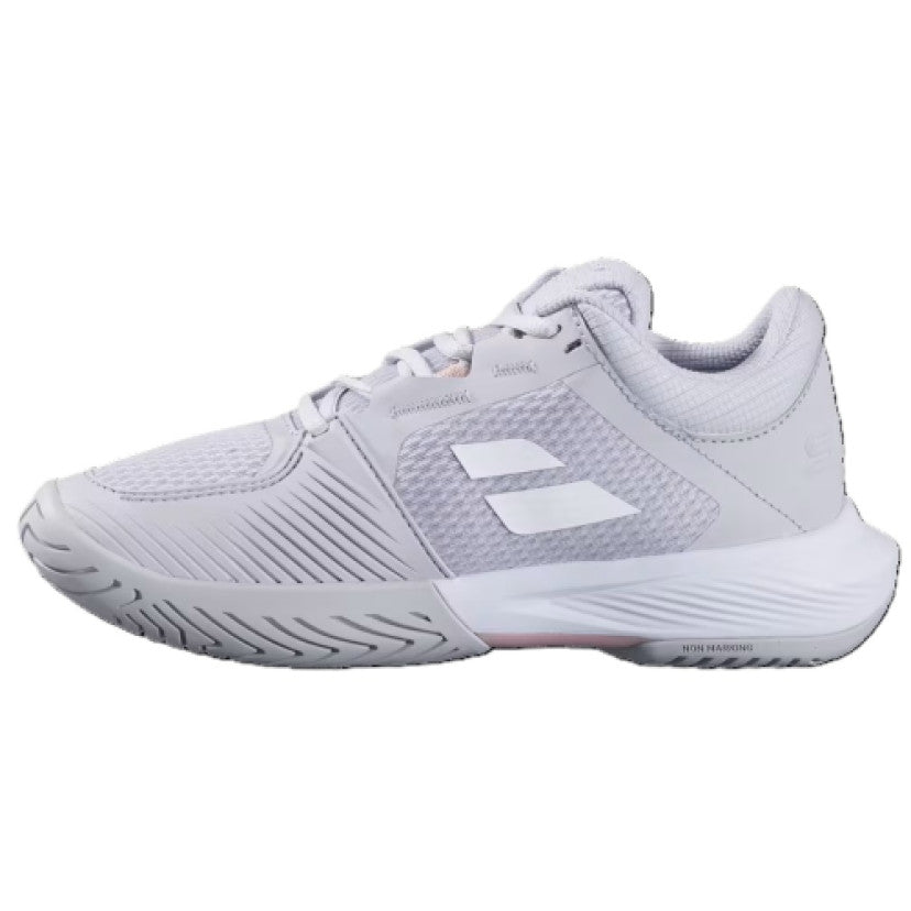 נעלי טניס נשים Babolat SFX4 AC Women Silver | בבולט - נעלי טניס לנוחות מקסימלית וביצועים גבוהים.