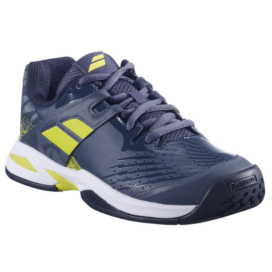 נעלי טניס לילדים Babolat Propulse AC Junior Boy Red | בבולט - נעליים לשחקנים צעירים עם תמיכה גבוהה.
