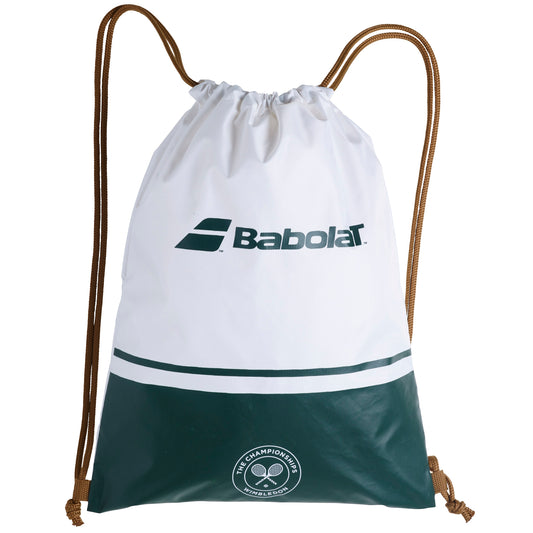 תיק Babolat Gym Bag Wimbledon | בבולט עם עיצוב ייחודי בשחור ולבן, מושלם עבור שחקני טניס.