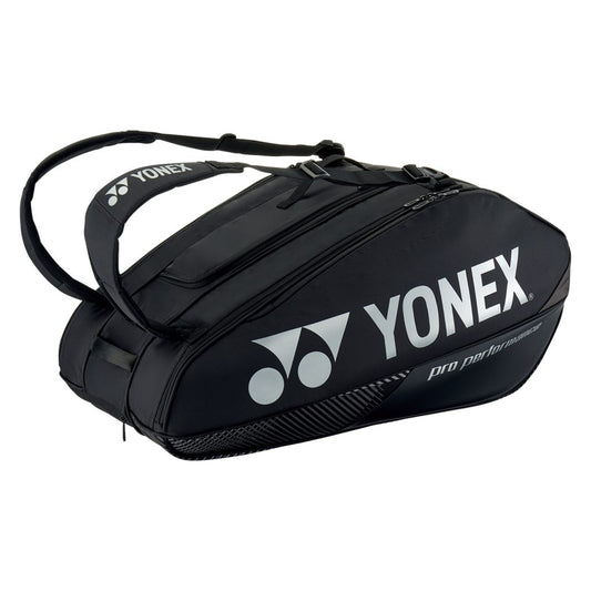 תיק טניס Yonex Pro Racquet Bag (9pcs) Black | יונקס - תיק איכותי בעיצוב מודרני לשחקני טניס.