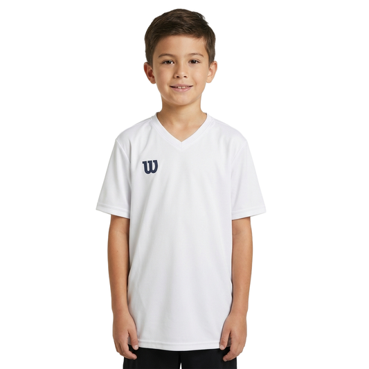 חולצת וי וילסון לבנים | Boys t-shirt Wilson