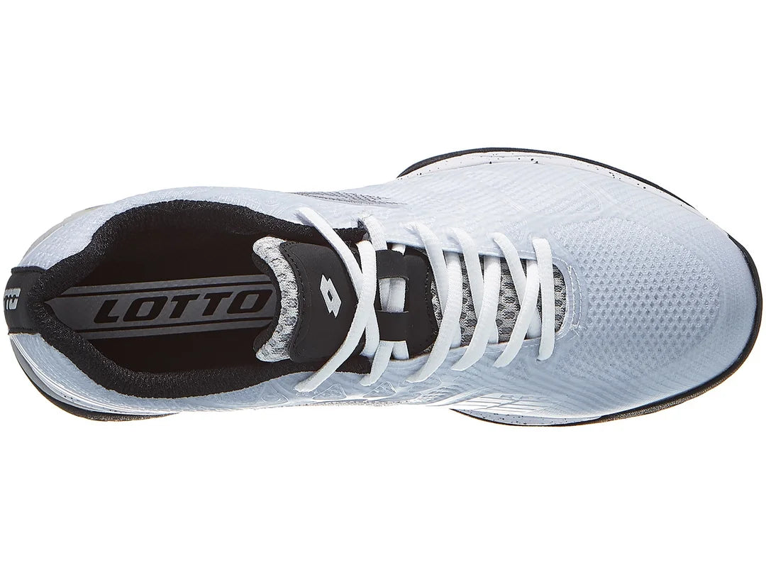 נעלי גברים Lotto Mirage 300 | לוטו - נעליים לבנות עם עיצוב קליל ויציב לשחקני טניס.