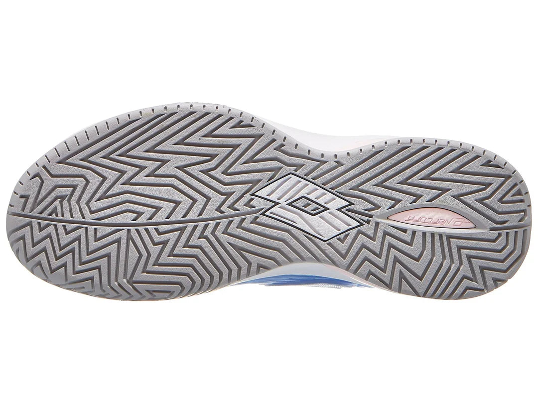 סוליית נעלי טניס נשים Lotto Mirage 200 PRT | לוטו, עיצוב גבשושי להחזקה מעולה ומסלול מדויק.