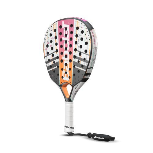 מחבט פאדל Babolat Dyna Energy | בבולט - עיצוב צבעוני עם כוח ושליטה מרביים בשחקניות.