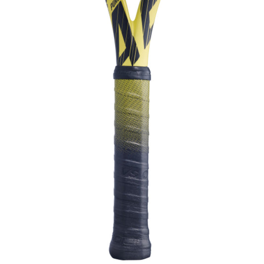אוברגריפ (Overgrip) בבולט VS Original X3 Babolat על ידית רקטת טניס בצבעים צהוב ושחור