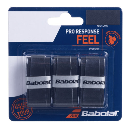 אוברגריפ (Overgrip) בבולט Pro Response Babolat X3 Black/White - האריזות של האוברגריפ פרו רספונס.